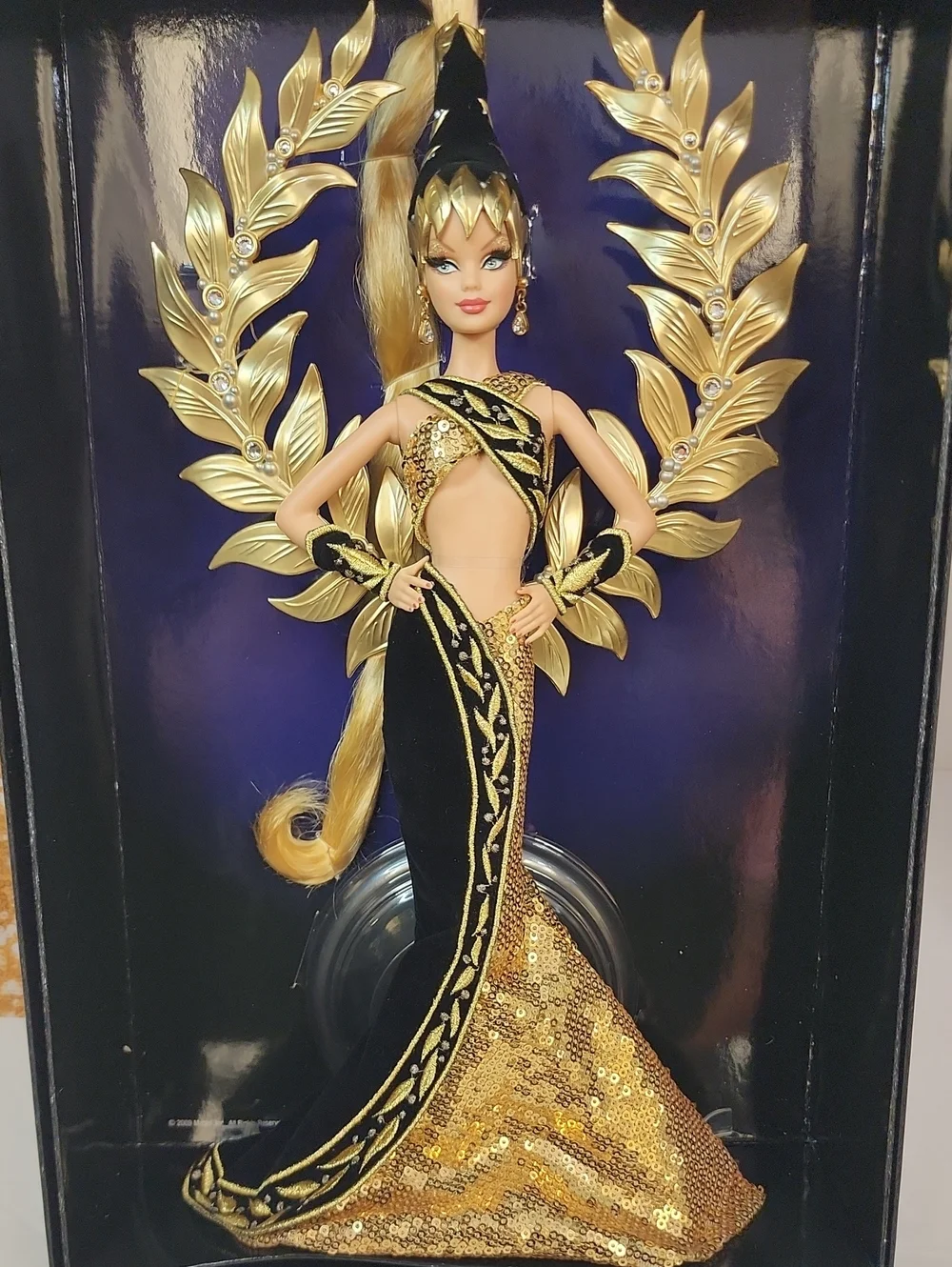Bob Mackie Golden Legacy Barbie Doll Gold Label 50th Anniversary Mattel 2009 NRF